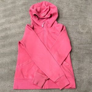 Ivivva Vibrant Pink Kids Scuba Hoodie size 12